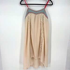 Flying tomato dress size small flowy lacey sheer